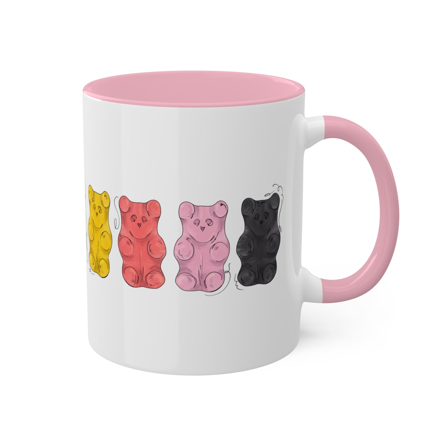 Queer Pride Flag Gummy Bears - Mug