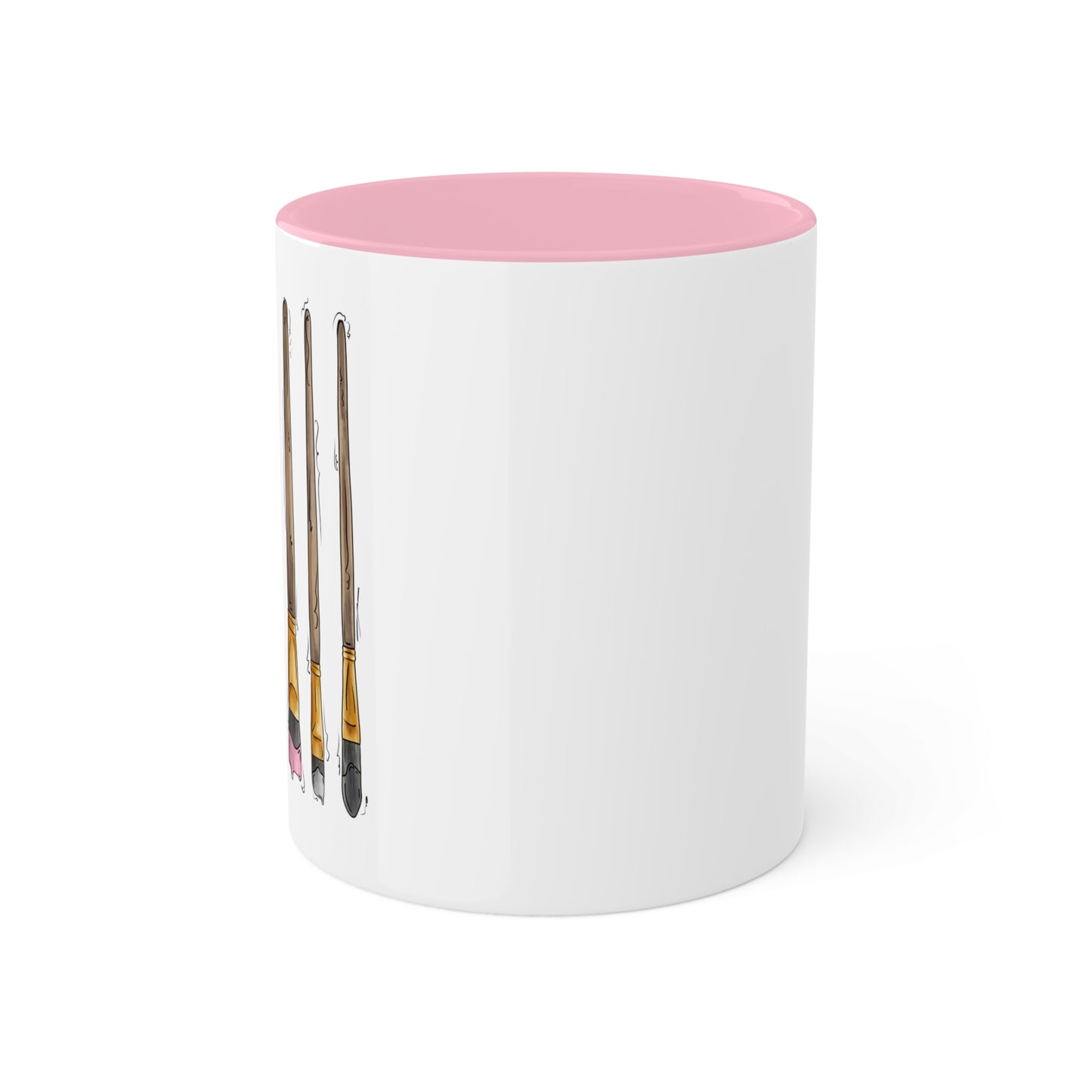 Demigirl Pride Flag Paint Brushes - Mug