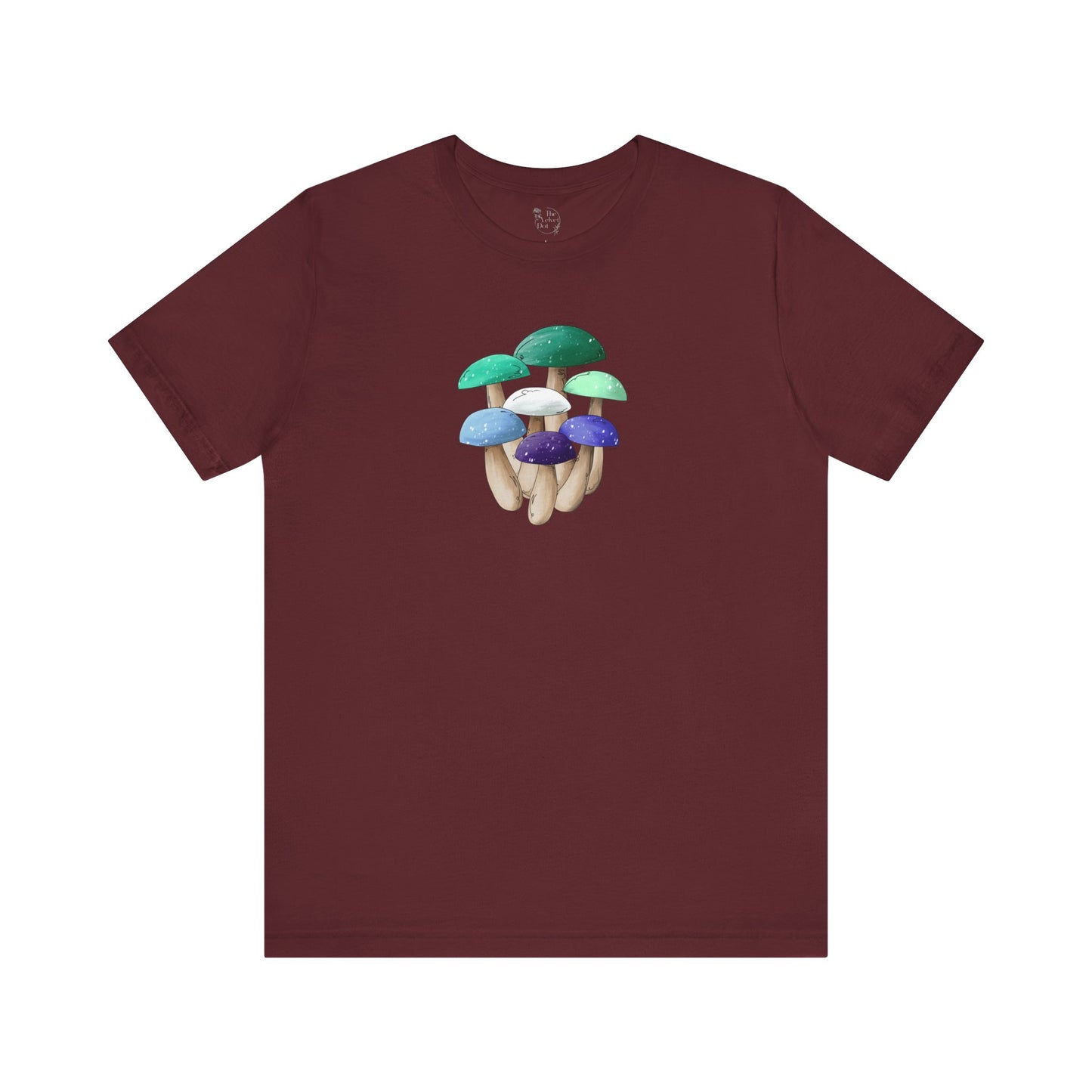 Gay Male Pride Flag Mushrooms - Unisex T-Shirt