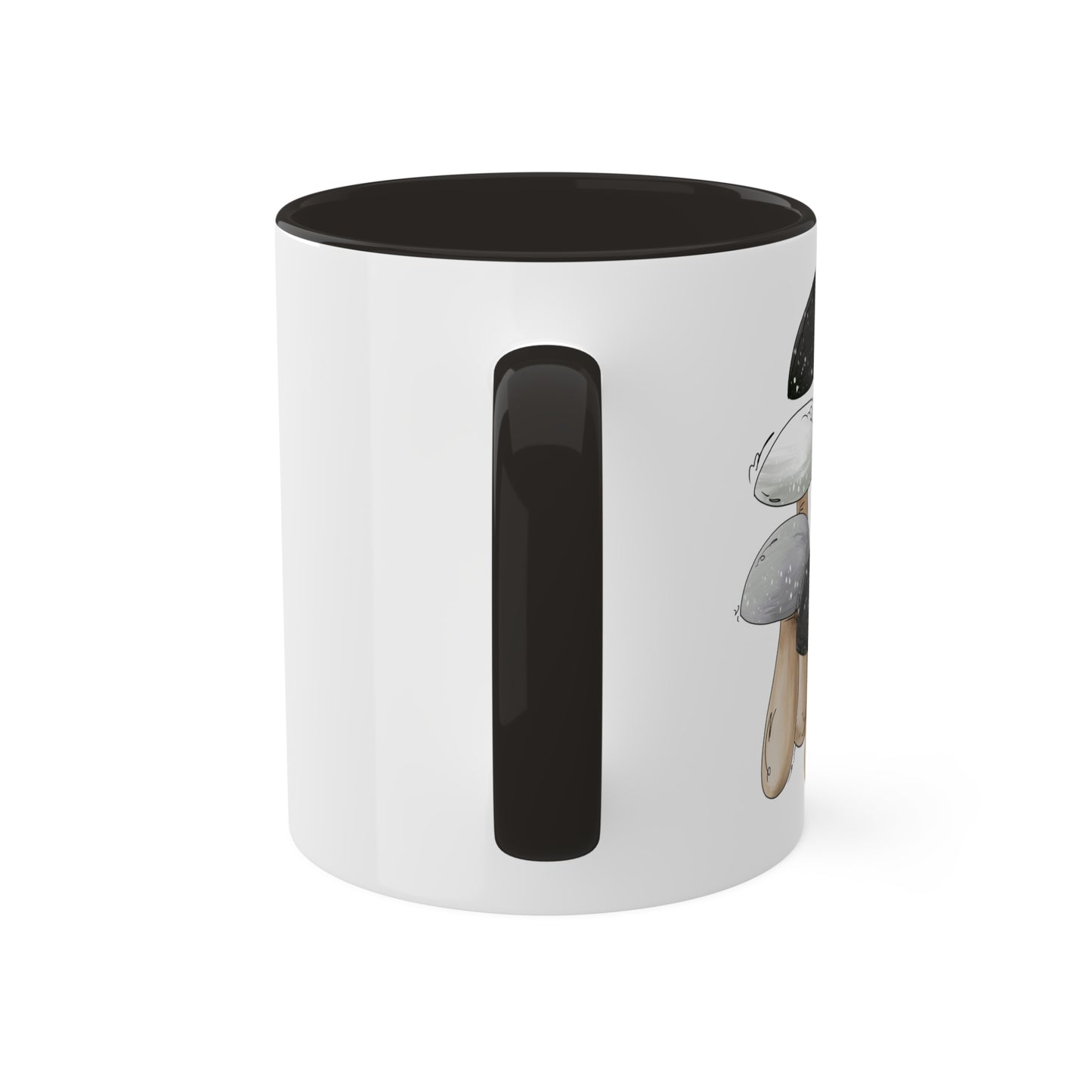 Agender Pride Flag Mushrooms - Mug