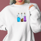 Androsexual Pride Flag Potion Bottles - Adult Unisex Sweatshirt