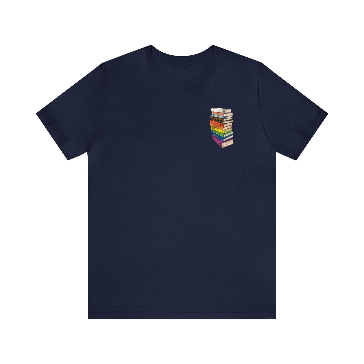 Progress Pride Flag Old Books - Unisex T-Shirt