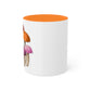 Lesbian Pride Flag Mushrooms - Mug