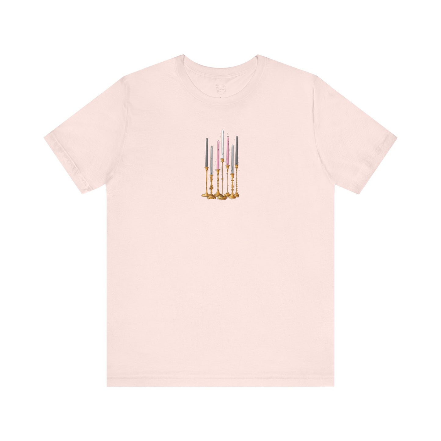 Demi Girl Pride Flag Candlesticks - Unisex T-Shirt