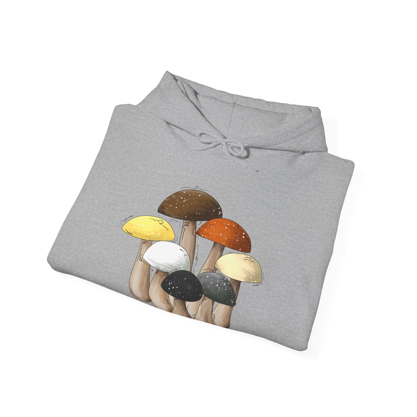 Bear Pride Flag Mushrooms - Adult Unisex Hoodie