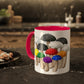 Straight Ally Pride Flag Mushrooms - Mug