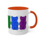 Gay Pride Flag Gummy Bears - Mug