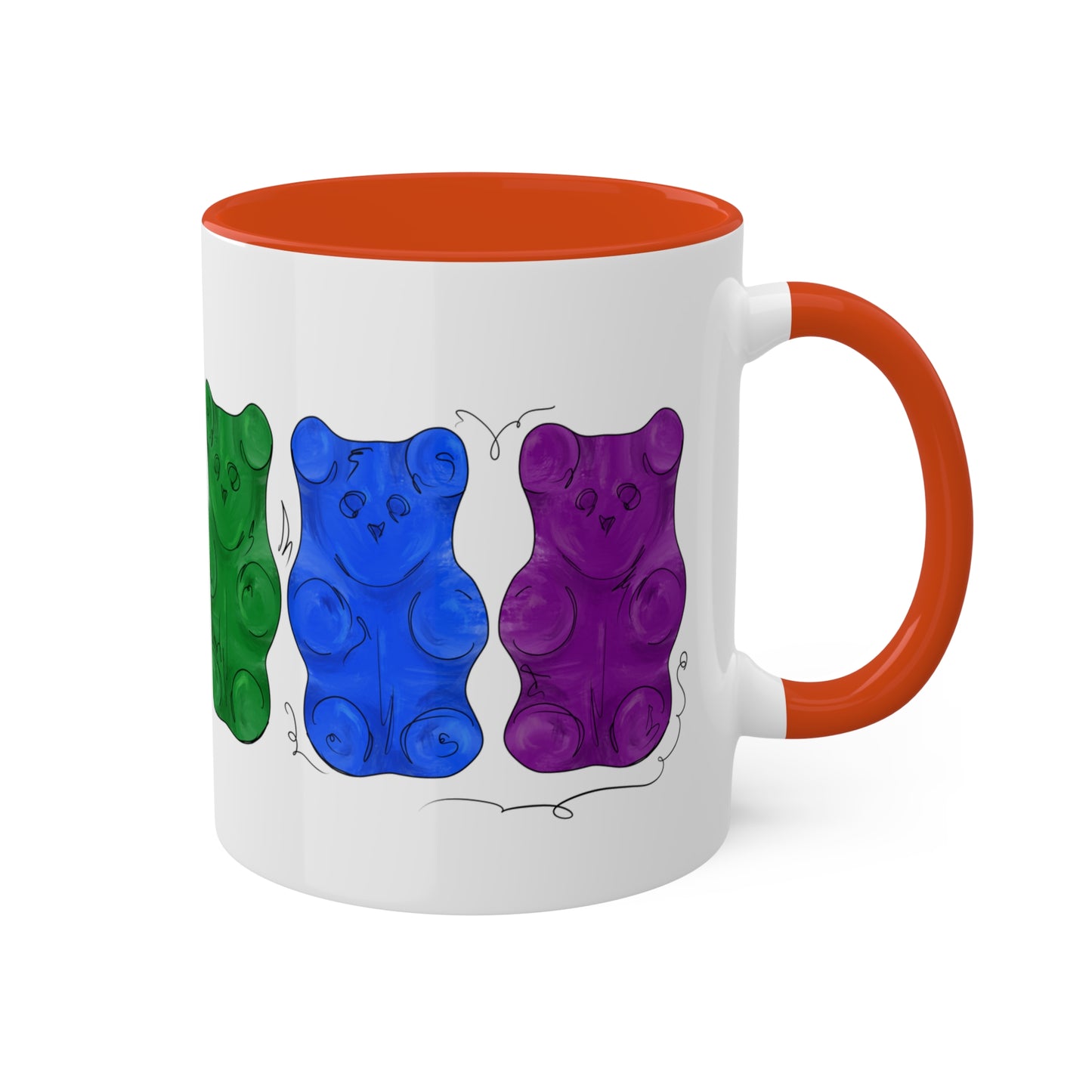 Gay Pride Flag Gummy Bears - Mug