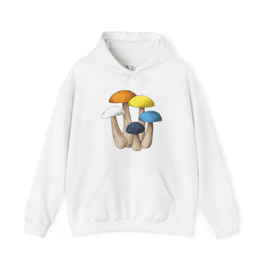 Aroace Pride Flag Mushrooms - Adult Unisex Hoodie