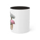 Demi Girl Pride Flag Mushrooms - Mug