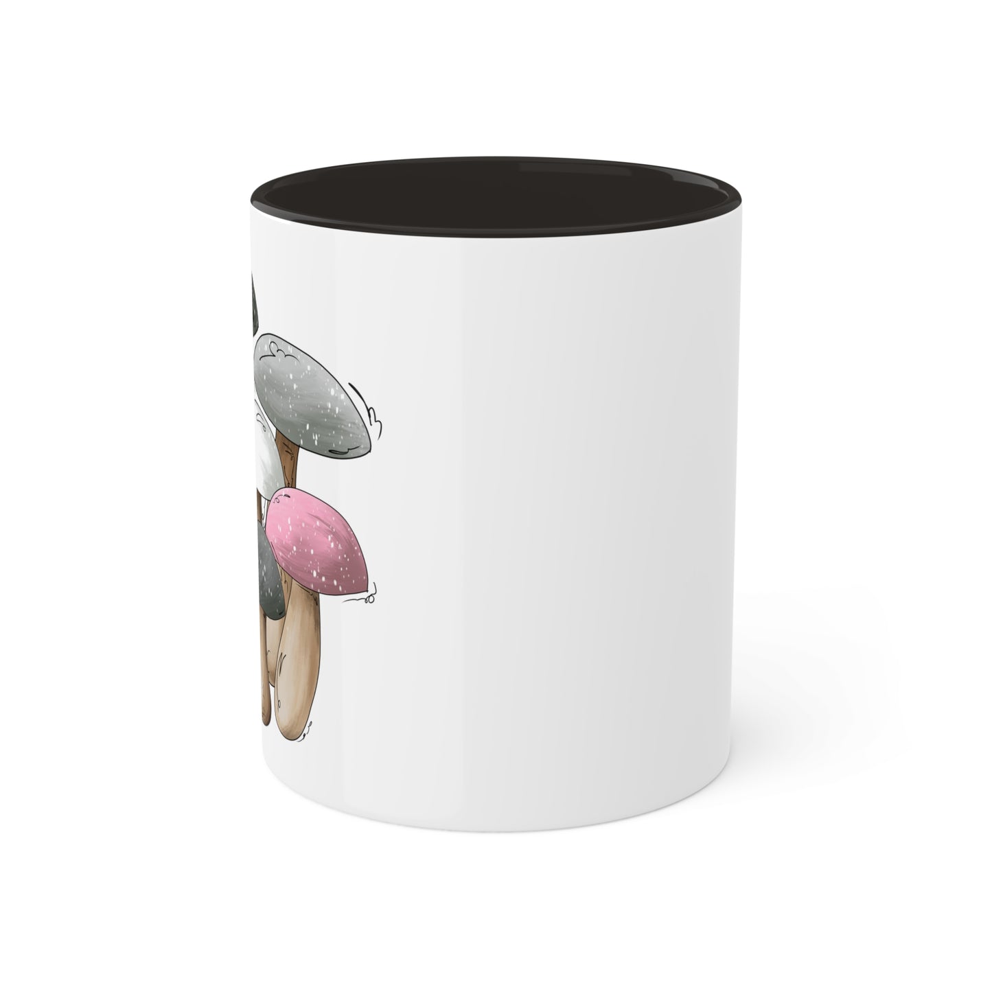 Demi Girl Pride Flag Mushrooms - Mug