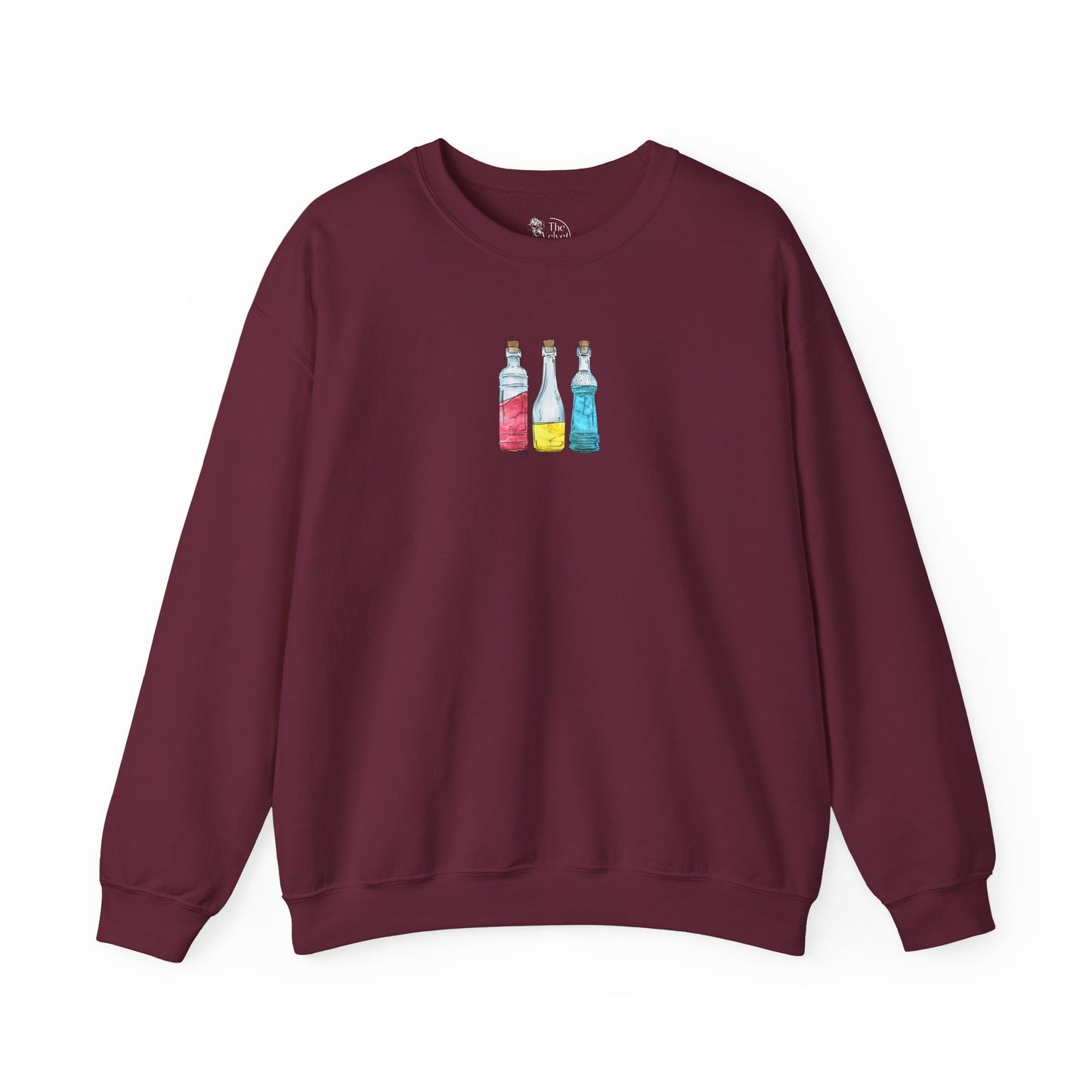 Pansexual Pride Flag Potion Bottles - Adult Unisex Sweatshirt