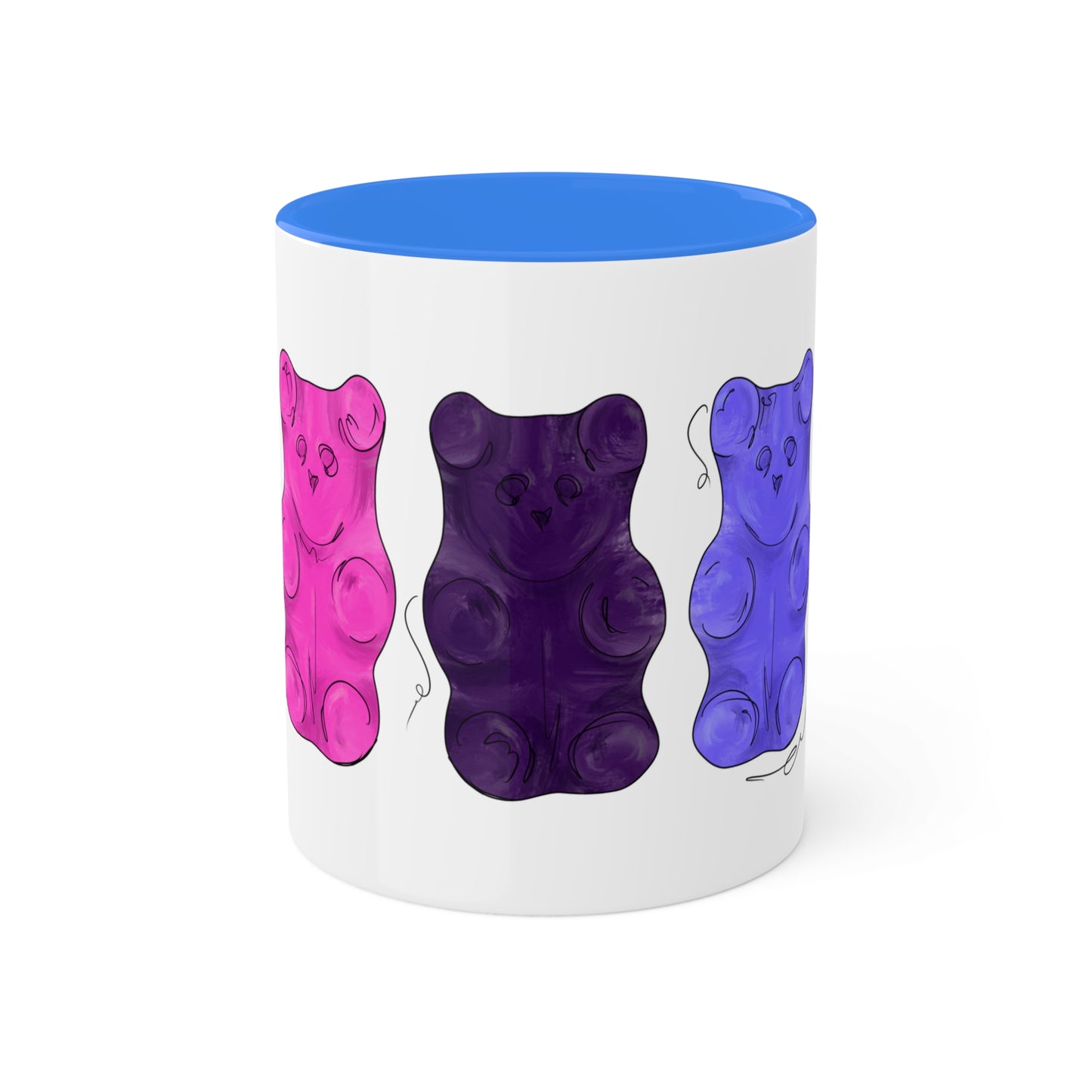 Omnisexual Pride Flag Gummy Bears - Mug