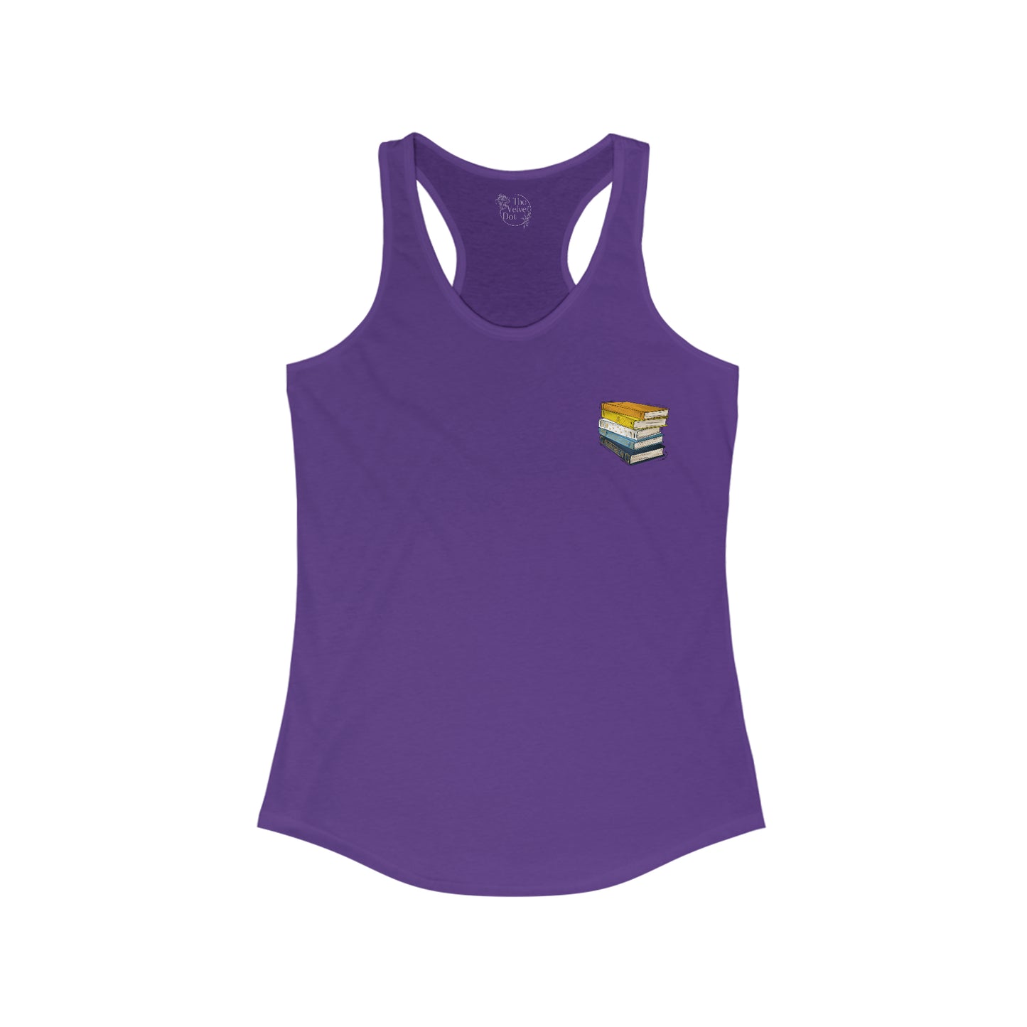 Aroace Pride Flag Old Books - Womens Tank Top