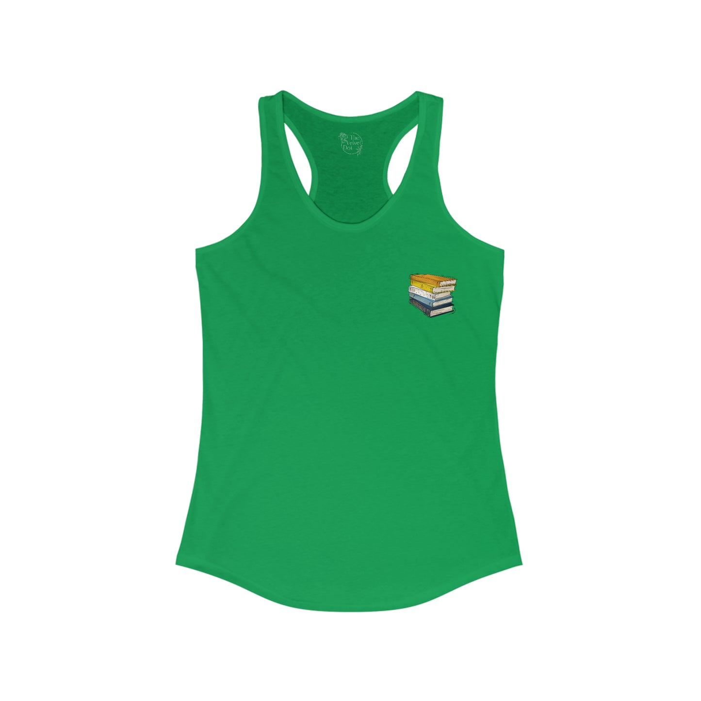 Aroace Pride Flag Old Books - Womens Tank Top