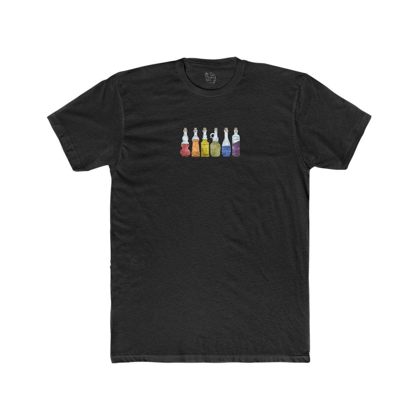 Gay Pride Flag Potion Bottles - Men's T-Shirt