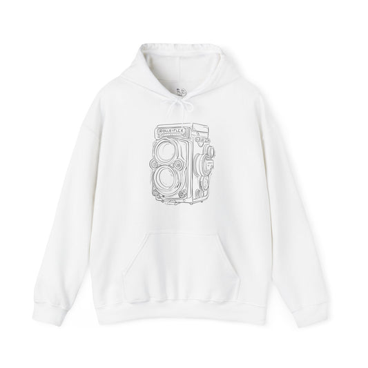 Camera Rolleiflex Sketch - Adult Unisex Hoodie