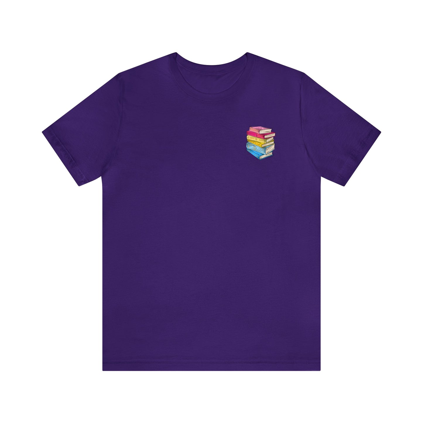 Panromantic Pride Flag Old Books - Unisex T-Shirt