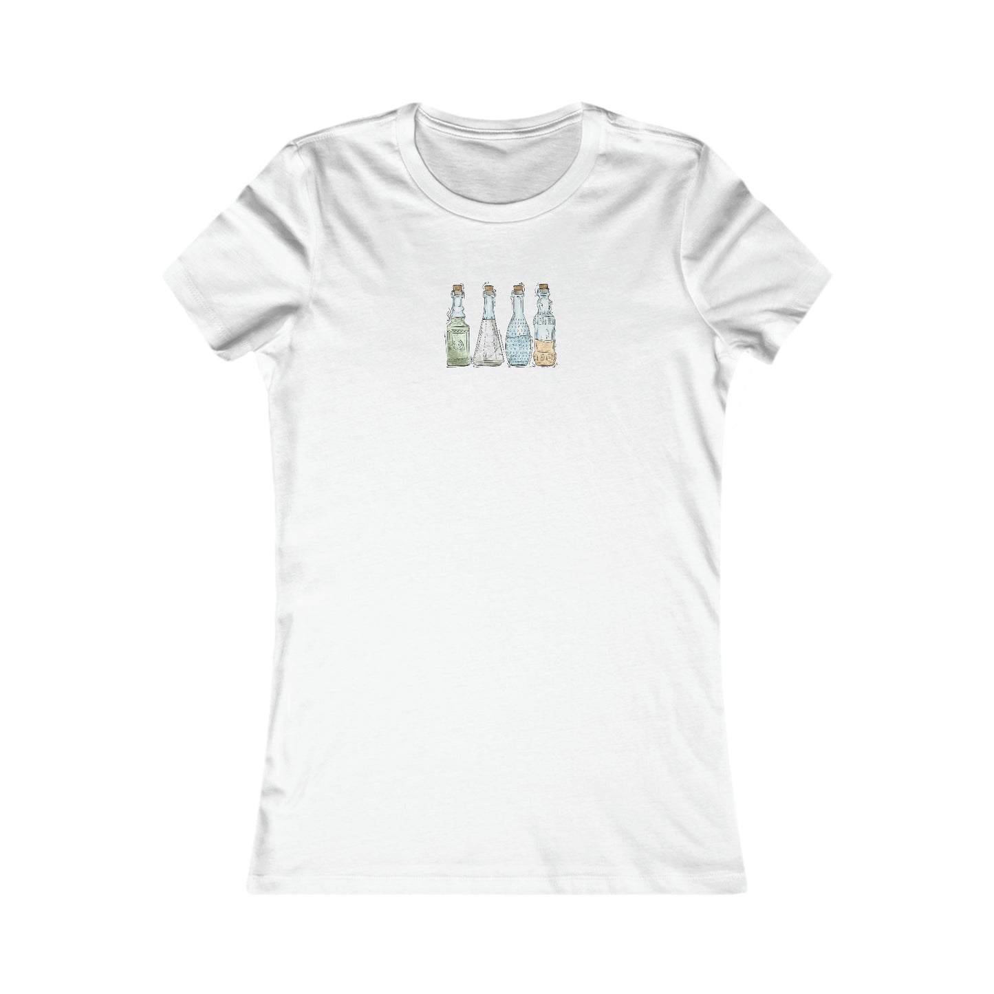 Unlabeled Pride Flag Potion Bottles - Women's T-Shirt