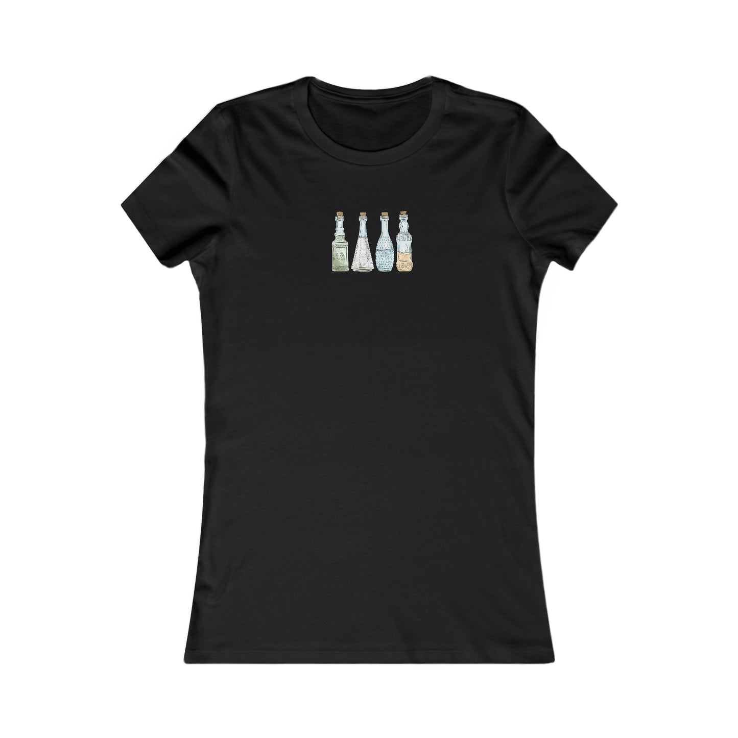 Unlabeled Pride Flag Potion Bottles - Women's T-Shirt