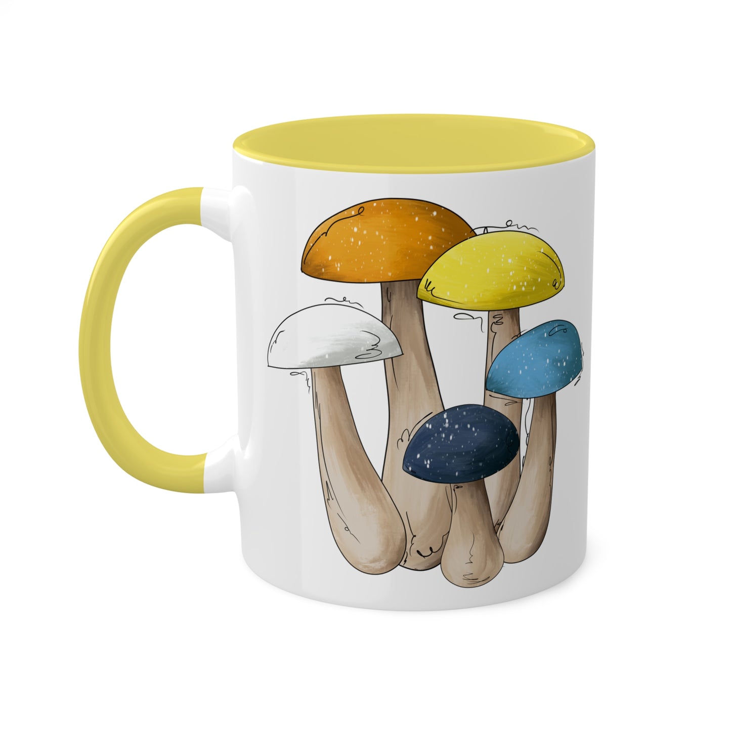 Aroace Pride Flag Mushrooms - Mug