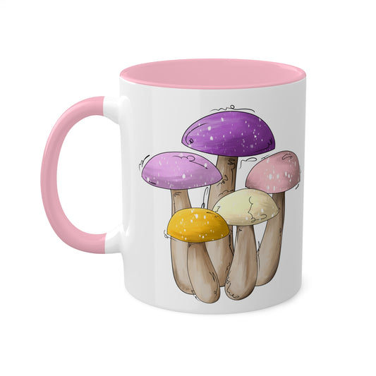 Trixic Pride Flag Mushrooms - Mug