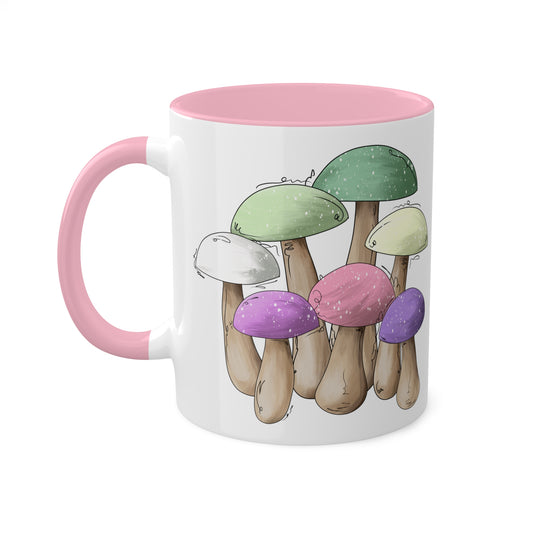 Genderfae Pride Flag Mushrooms - Mug