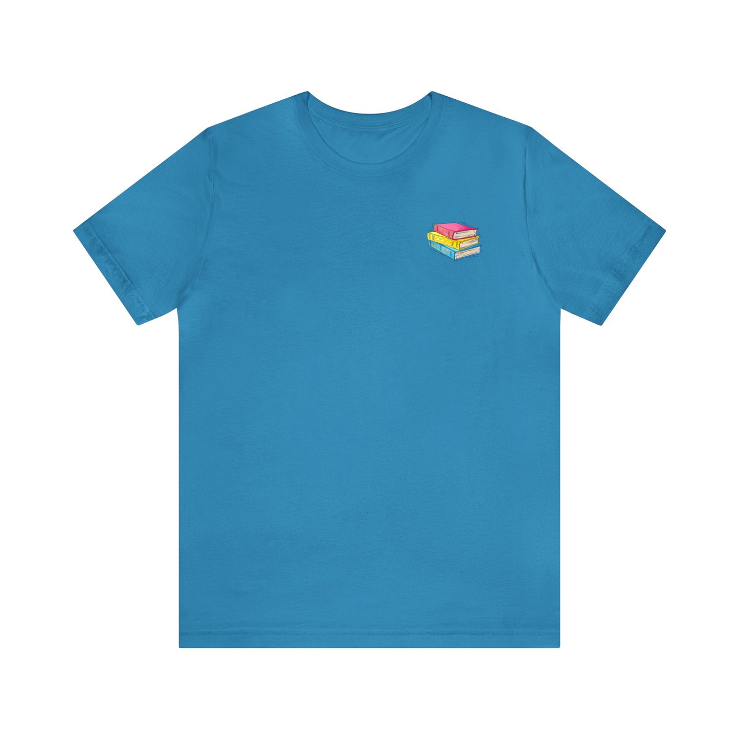 Pansexual Pride Flag Old Books - Unisex T-Shirt