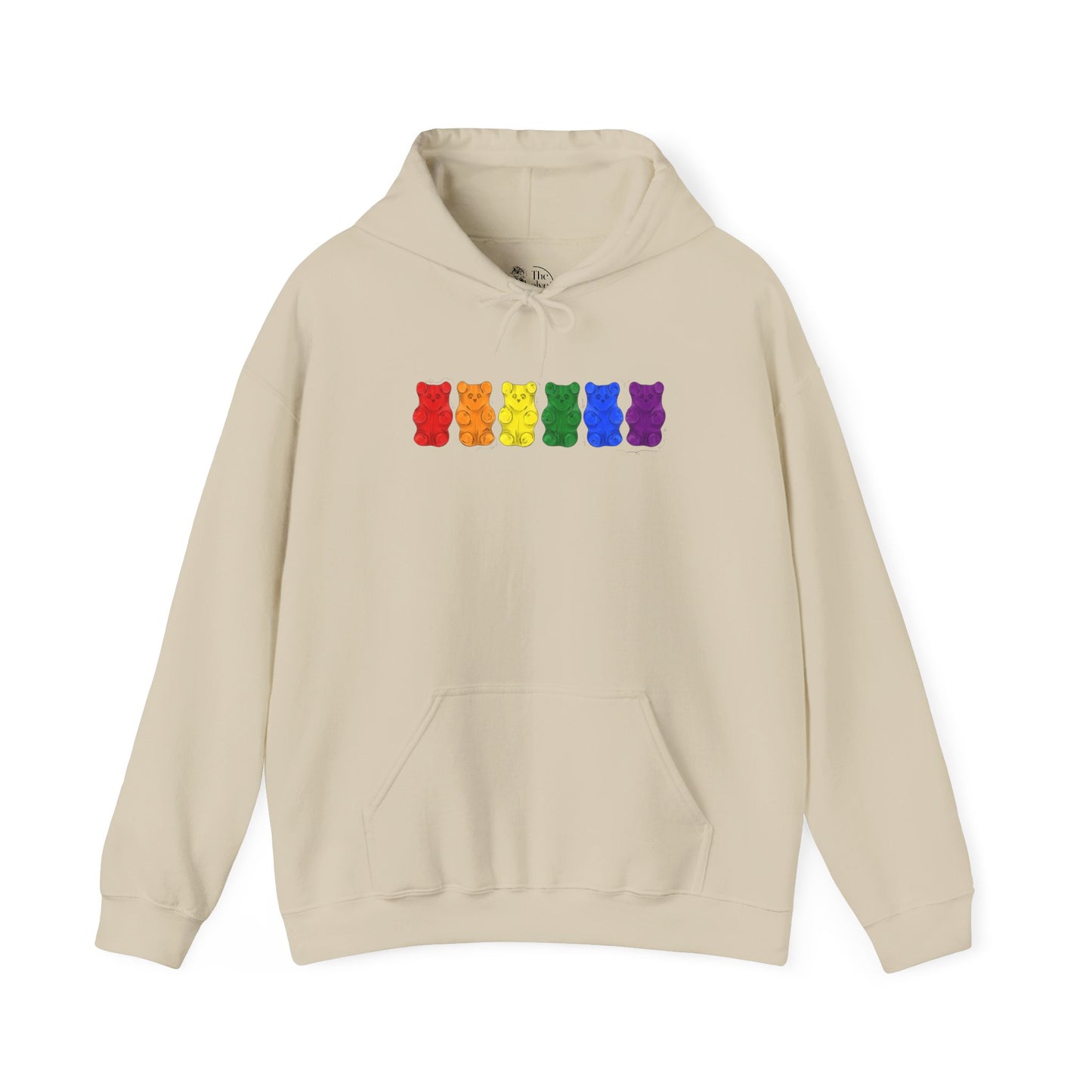 Gay Pride Flag Gummy Bears - Adult Unisex Hoodie