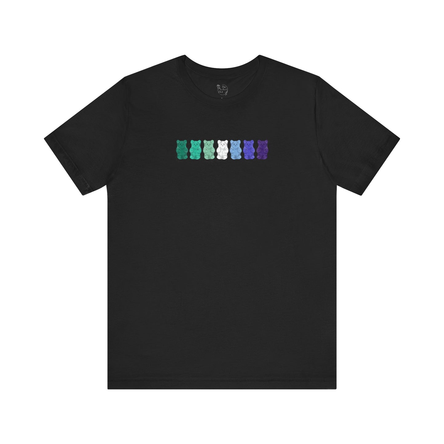 Gay Male Pride Flag Gummy Bears - Unisex T-Shirt