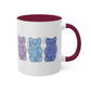 Bigender Pride Flag Gummy Bears - Mug