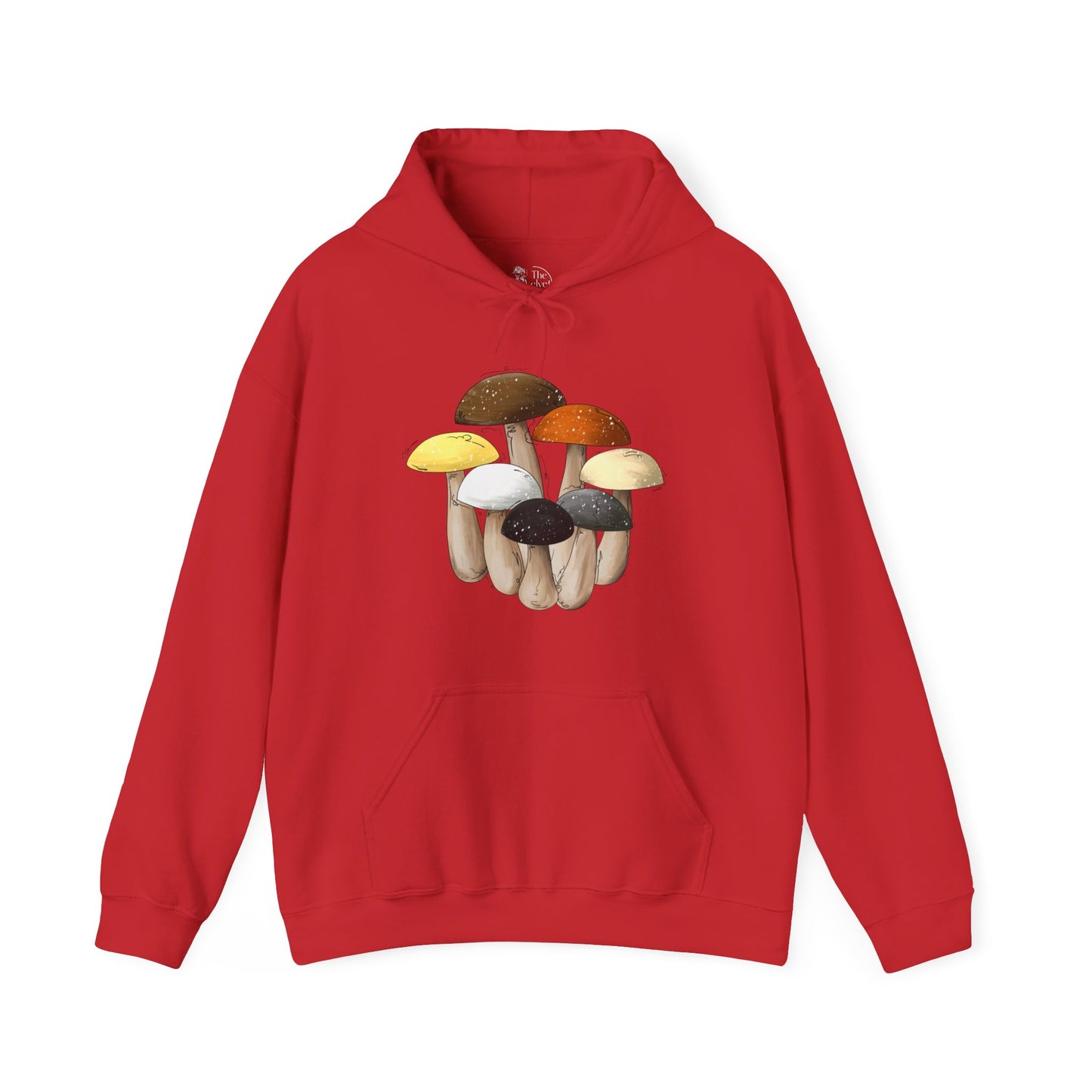 Bear Pride Flag Mushrooms - Adult Unisex Hoodie