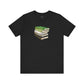 Aromantic Pride Flag Old Books - Unisex T-Shirt