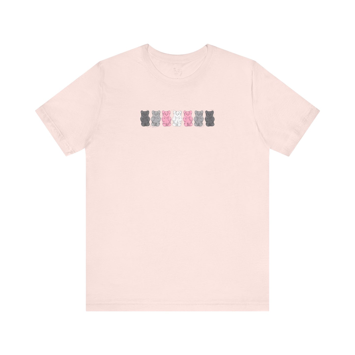 Demi Girl Pride Flag Gummy Bears - Unisex T-Shirt