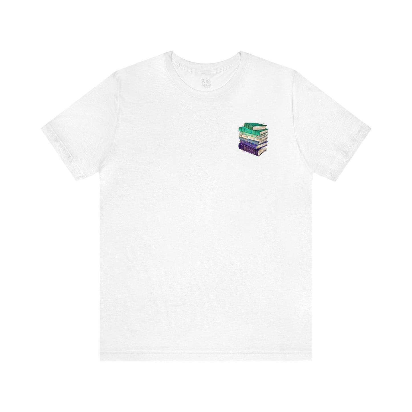 Gay Male Pride Flag Old Books - Unisex T-Shirt