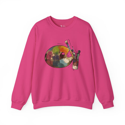 Painter's Palette - Adult Unisex Sweatshirt