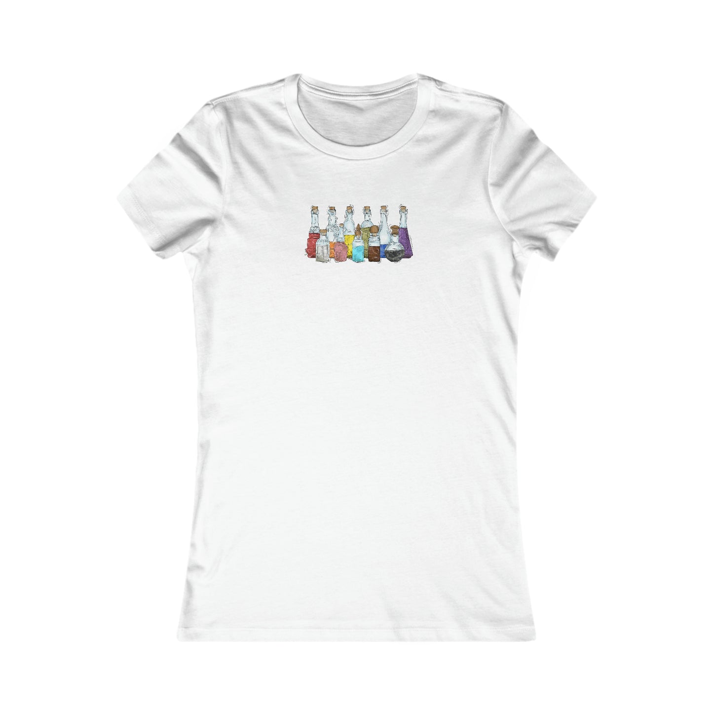 Progress Pride Flag Potion Bottles - Women's T-Shirt