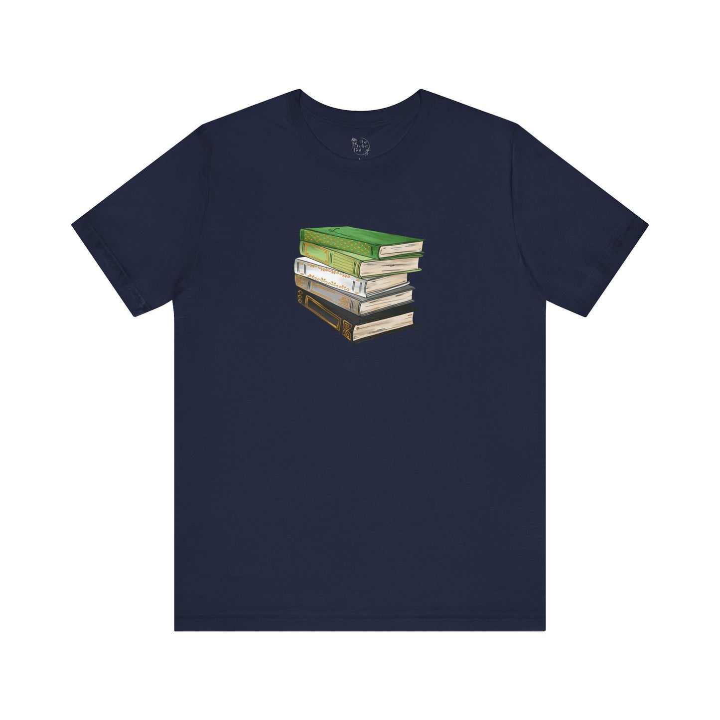 Aromantic Pride Flag Old Books - Unisex T-Shirt