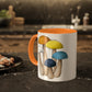 Aroace Pride Flag Mushrooms - Mug