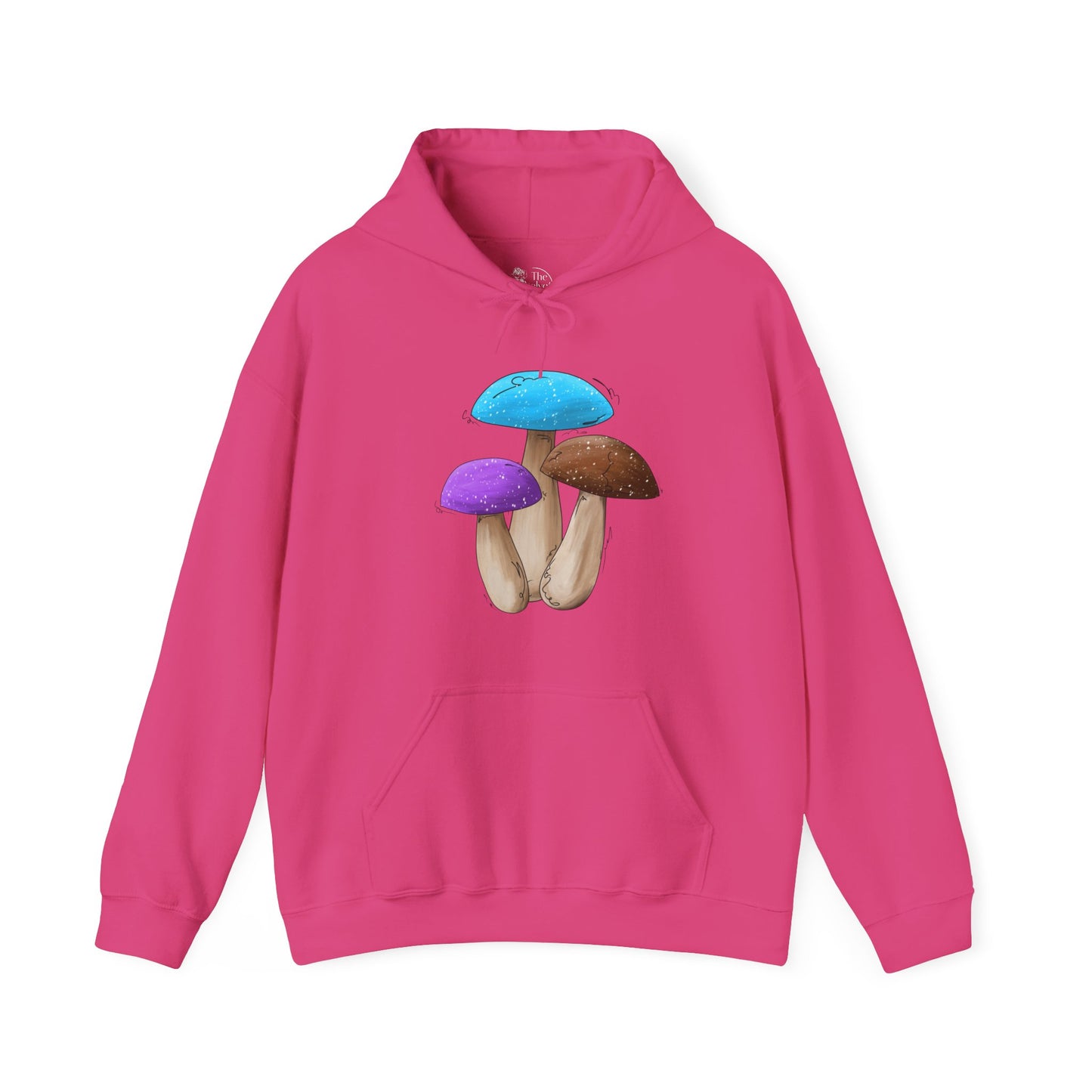 Androsexual Pride Flag Mushrooms - Adult Unisex Hoodie