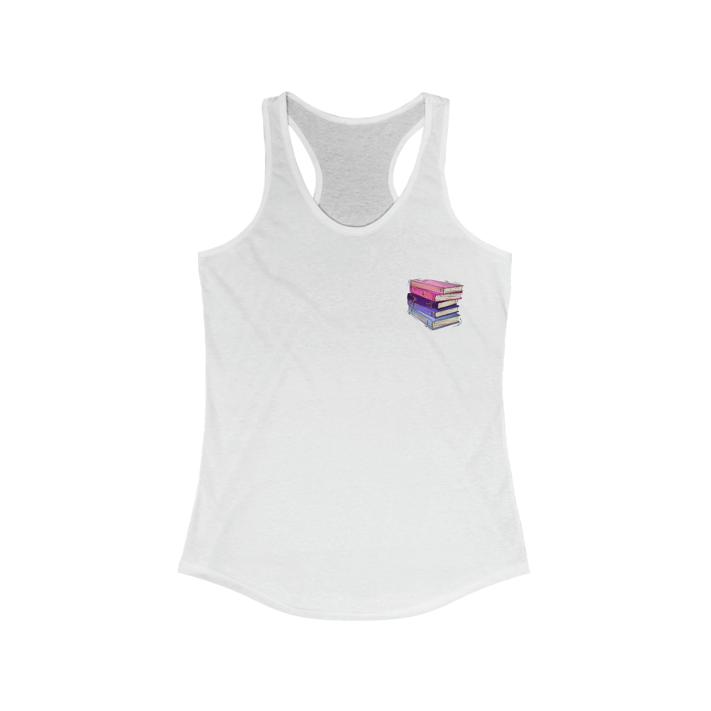 Omnisexual Pride Flag Old Books - Womens Tank Top