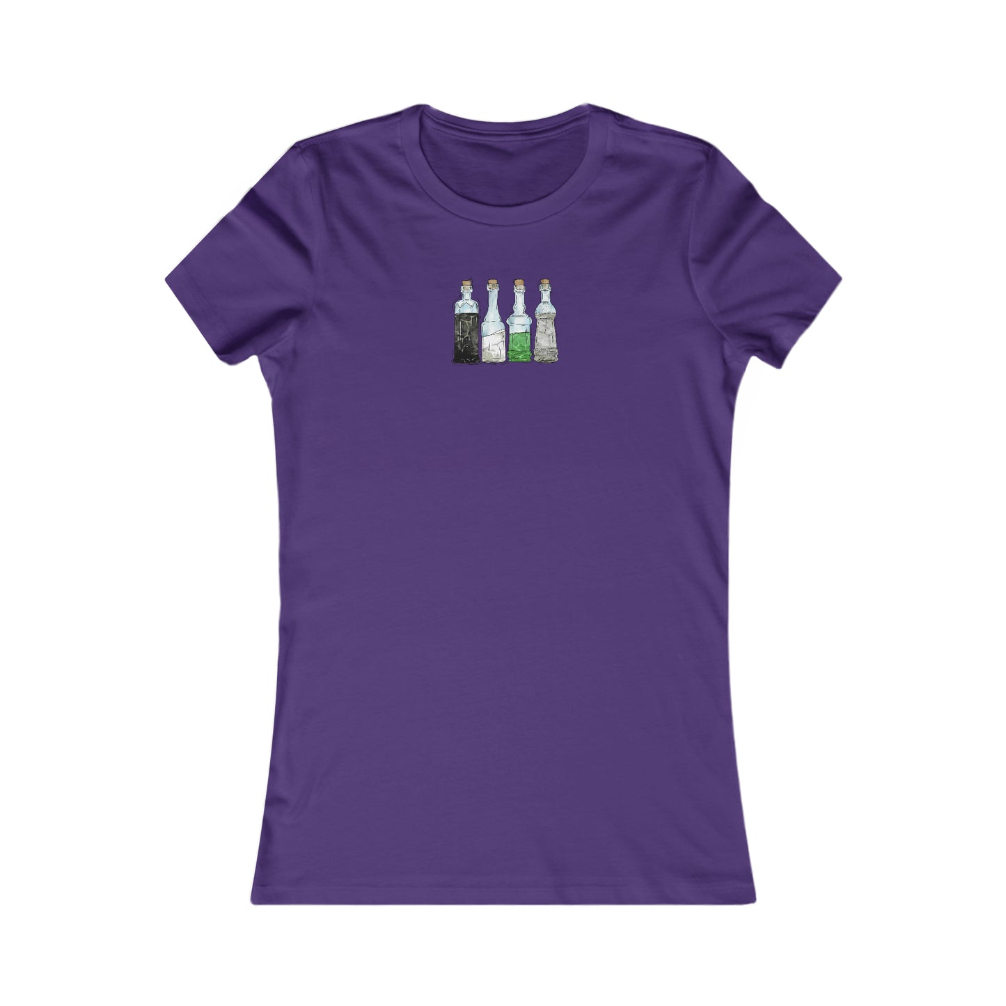 Demiromantic Pride Flag Potion Bottles - Women's T-Shirt