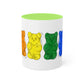 Gay Pride Flag Gummy Bears - Mug