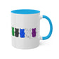 Straight Ally Pride Flag Gummy Bears - Mug