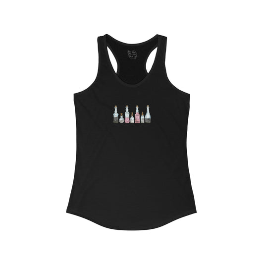 Demi Girl Pride Flag Potion Bottles - Womens Tank Top