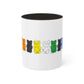 Straight Ally Pride Flag Gummy Bears - Mug