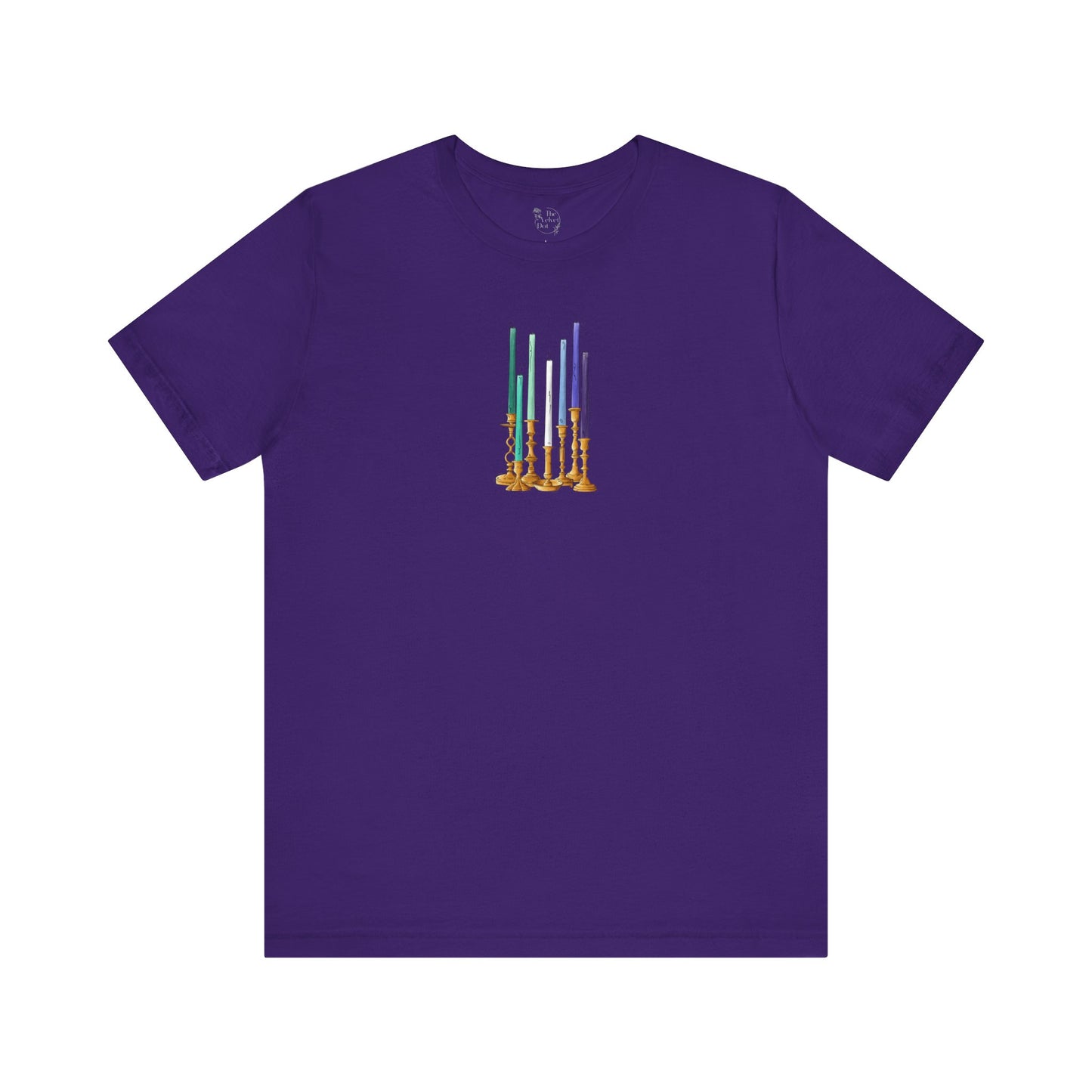 Gay Male Pride Flag Candlesticks - Unisex T-Shirt