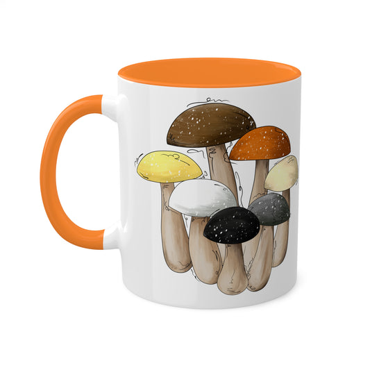 Bear Pride Flag Mushrooms - Mug