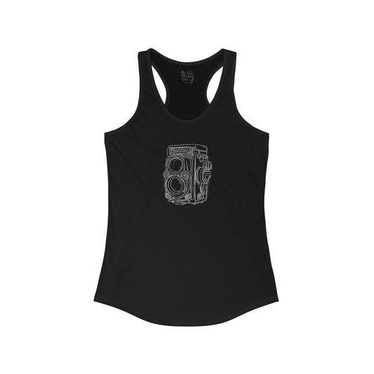 Camera Rolleiflex - Womens Tank Top