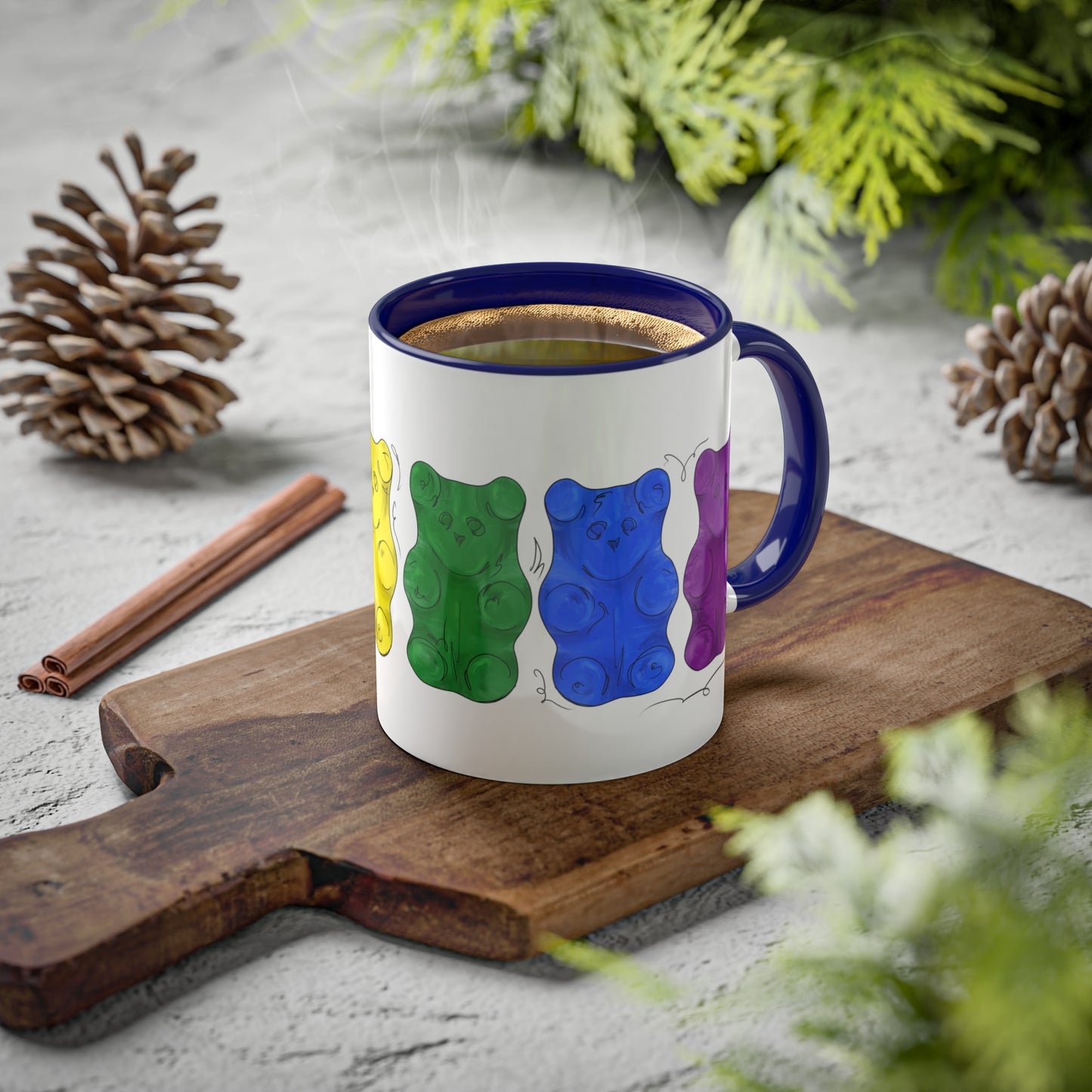 Gay Pride Flag Gummy Bears - Mug